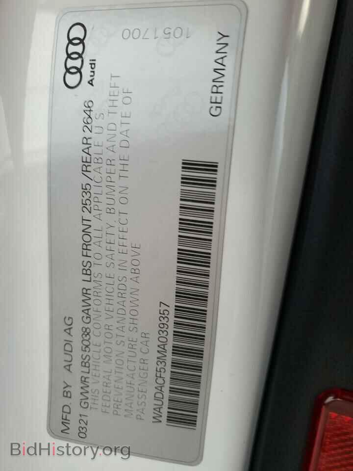 2021 AUDI A5 - VIN: WAUDACF53MA039357 - Photo 13