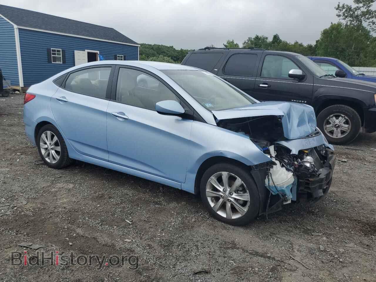 2014 HYUNDAI ACCENT - VIN: KMHCU4AE9EU677000 - Фото 4