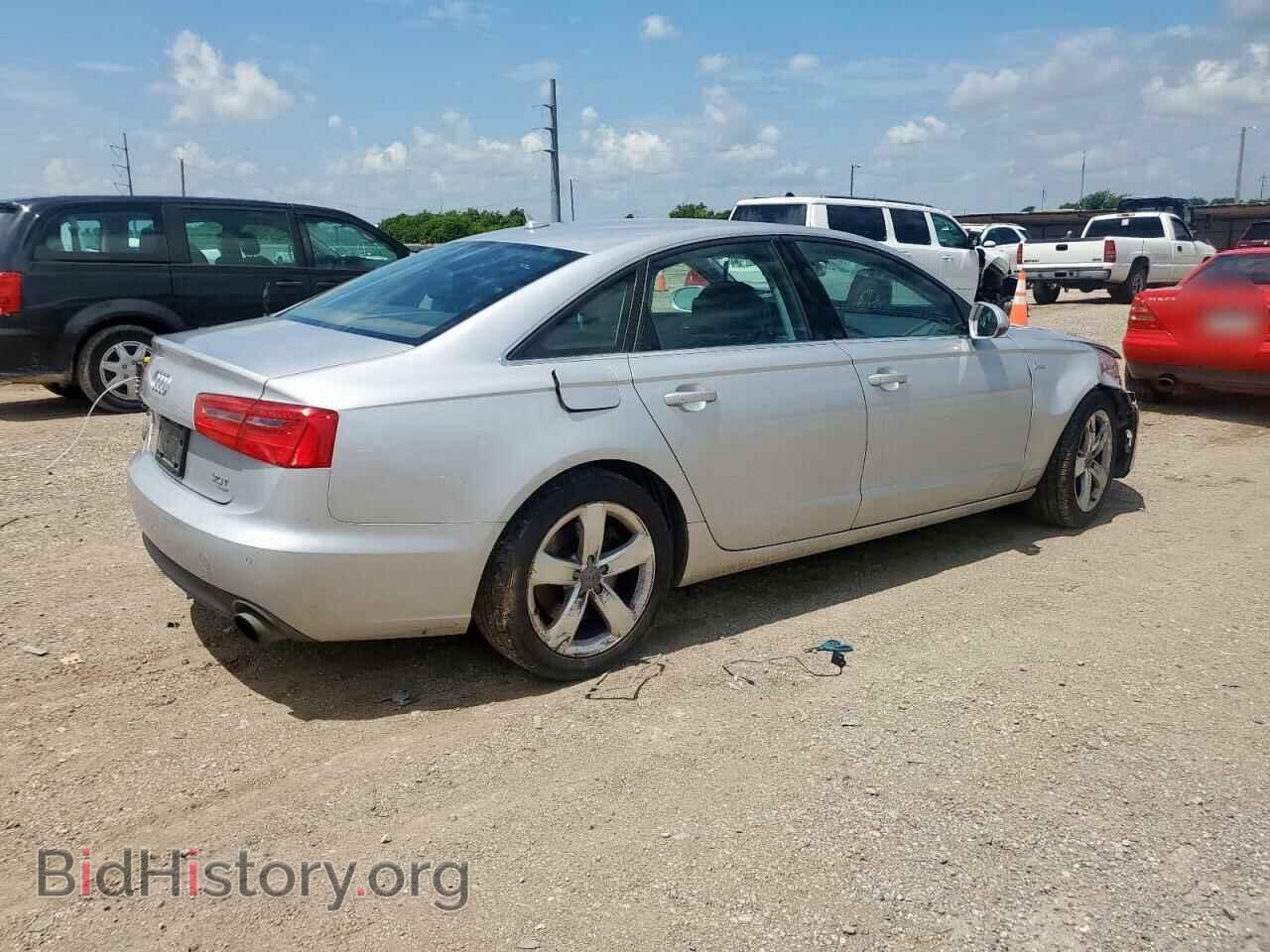 2012 AUDI A6 - VIN: WAUGGAFC5CN168254 - Фото 3