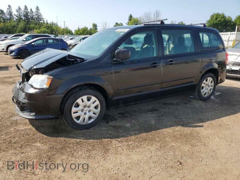 2014 Dodge CARAVAN SE (VIN 2C4RDGBG3ER415471) — photo 1 of 13, Copart, damage: front end