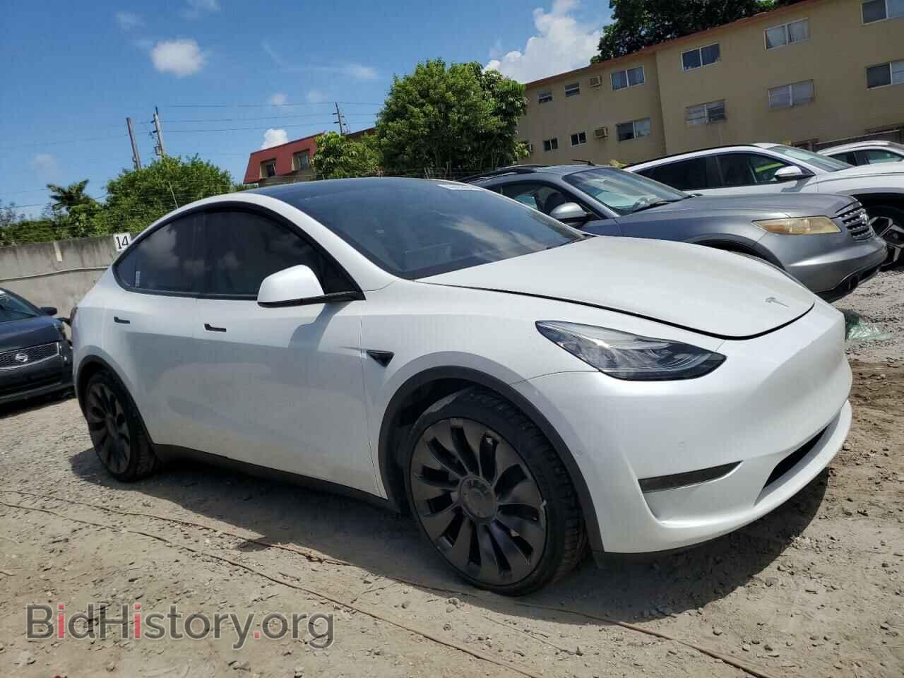 2020 TESLA MODEL Y - VIN: 5YJYGDEE6LF042706 - Photo 4