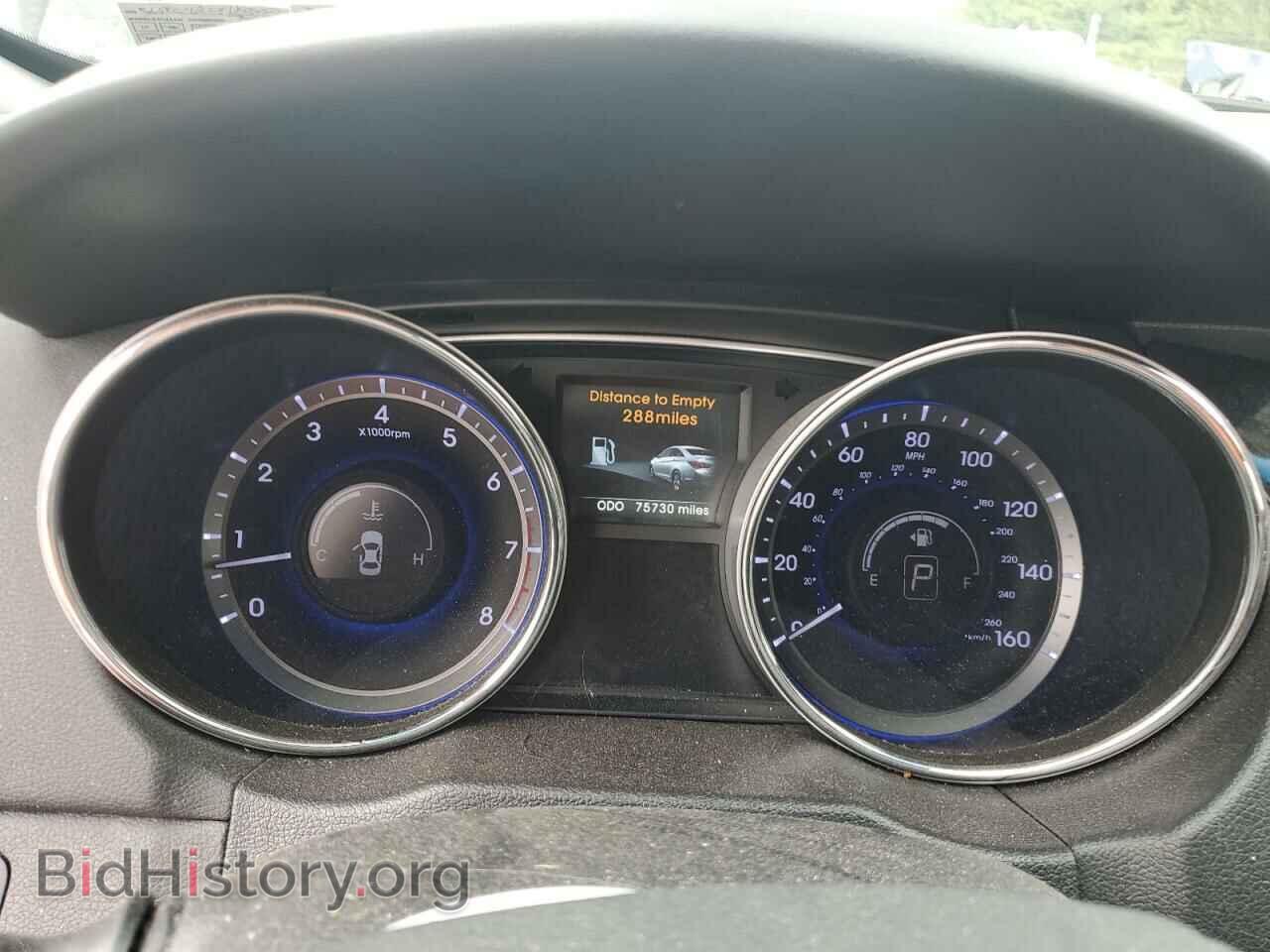 2014 HYUNDAI SONATA - VIN: 5NPEC4AC0EH938555 - Фото 9