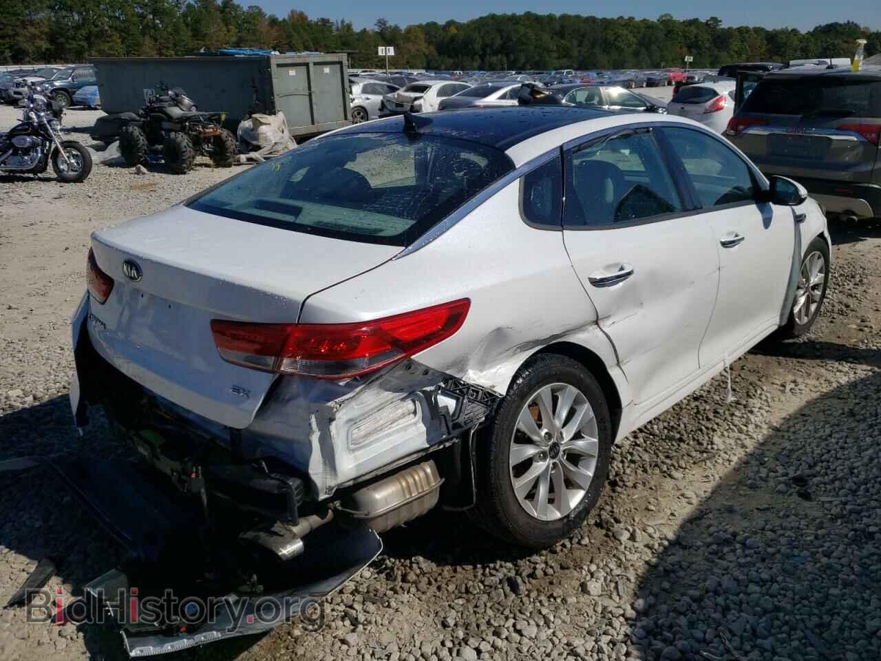 2016 KIA OPTIMA - VIN: 5XXGU4L32GG107639 - Фото 4