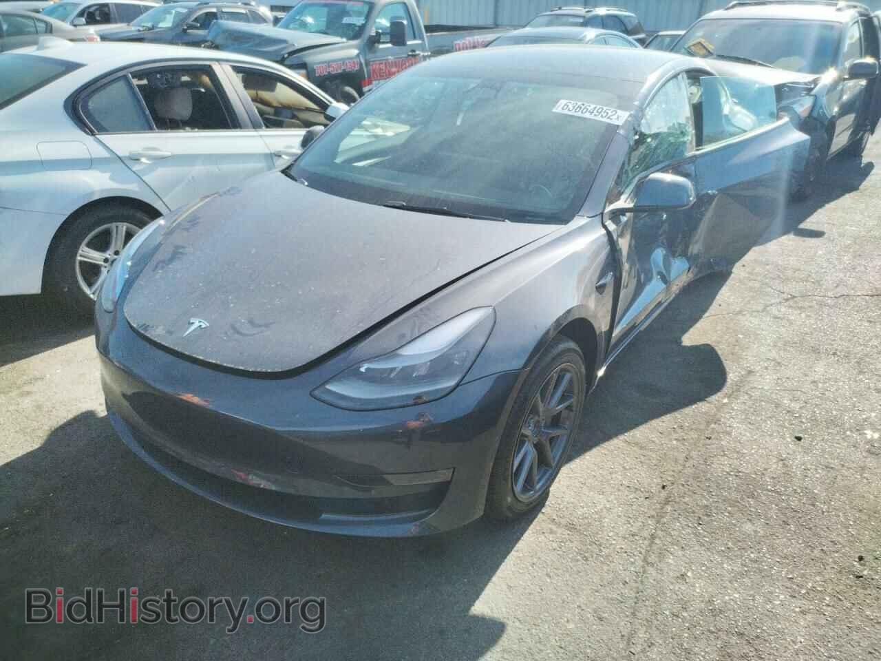 2022 TESLA MODEL 3 - VIN: 5YJ3E1EB1NF363513 - Фото 2
