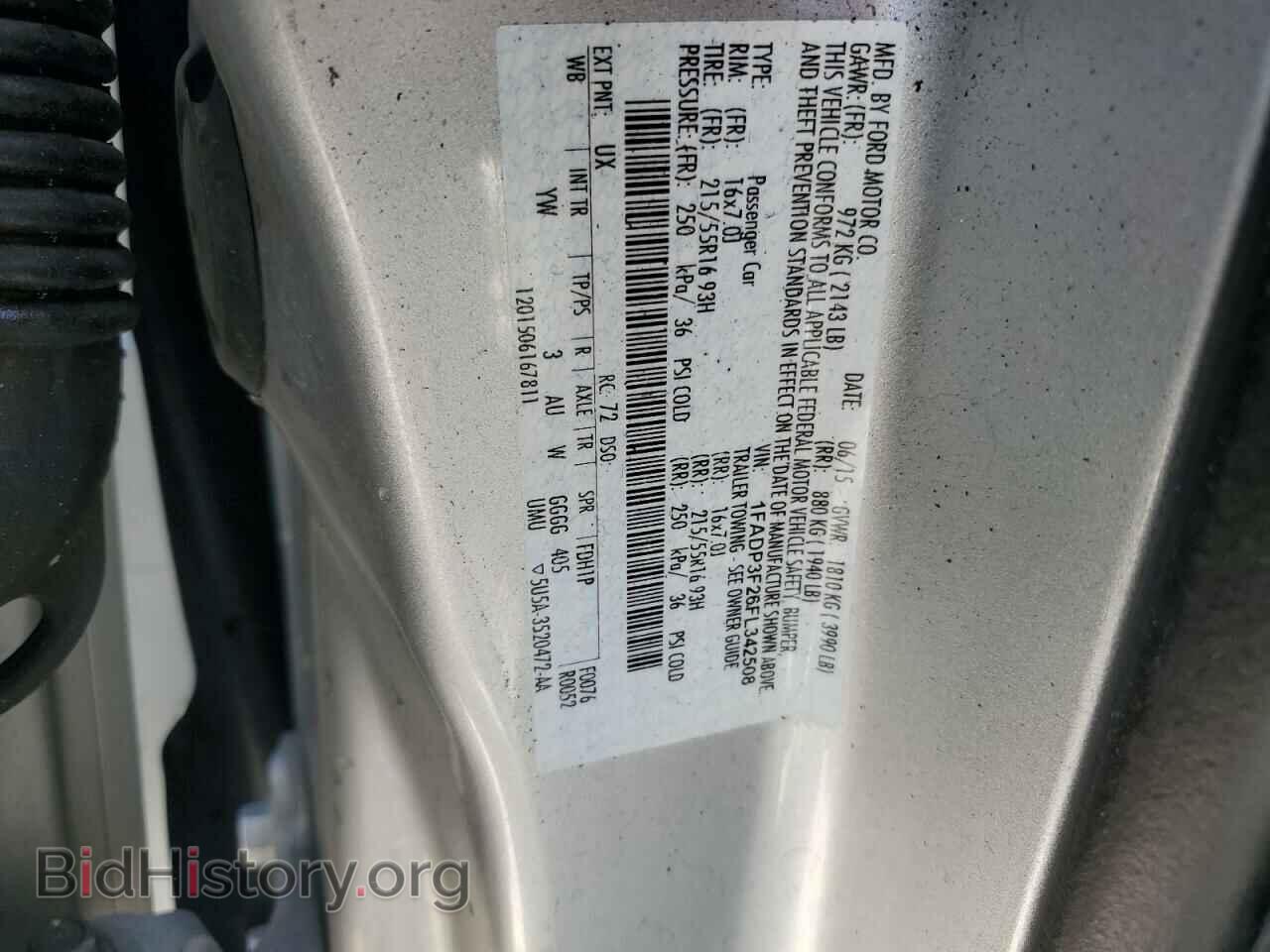 2015 FORD FOCUS - VIN: 1FADP3F26FL342508 - Фото 13