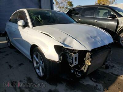 2015 Audi A3 A3 Premium, white — VIN WAUACGFF9F1006606, Copart