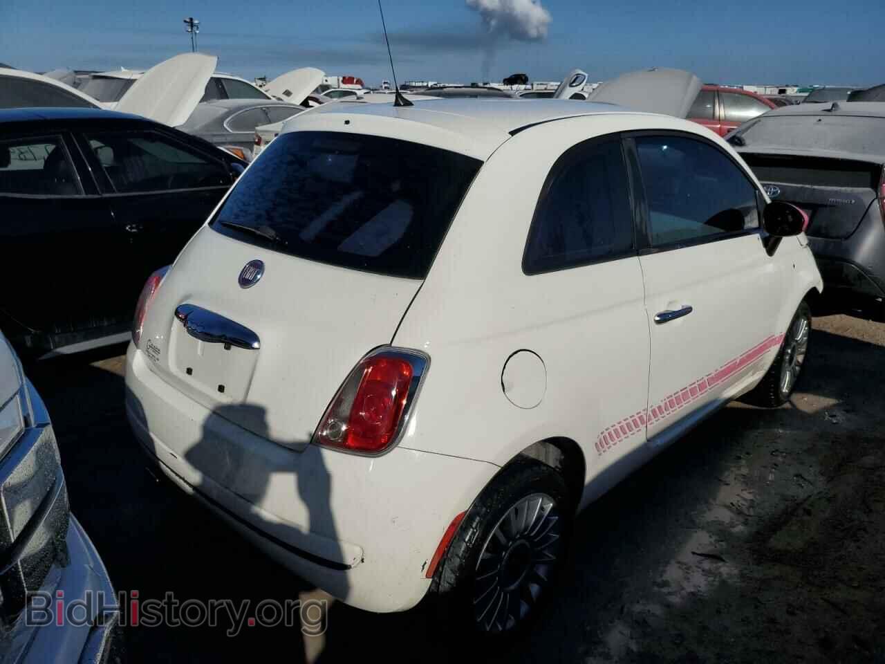 2013 FIAT 500 - VIN: 3C3CFFAR2DT563222 - Фото 4