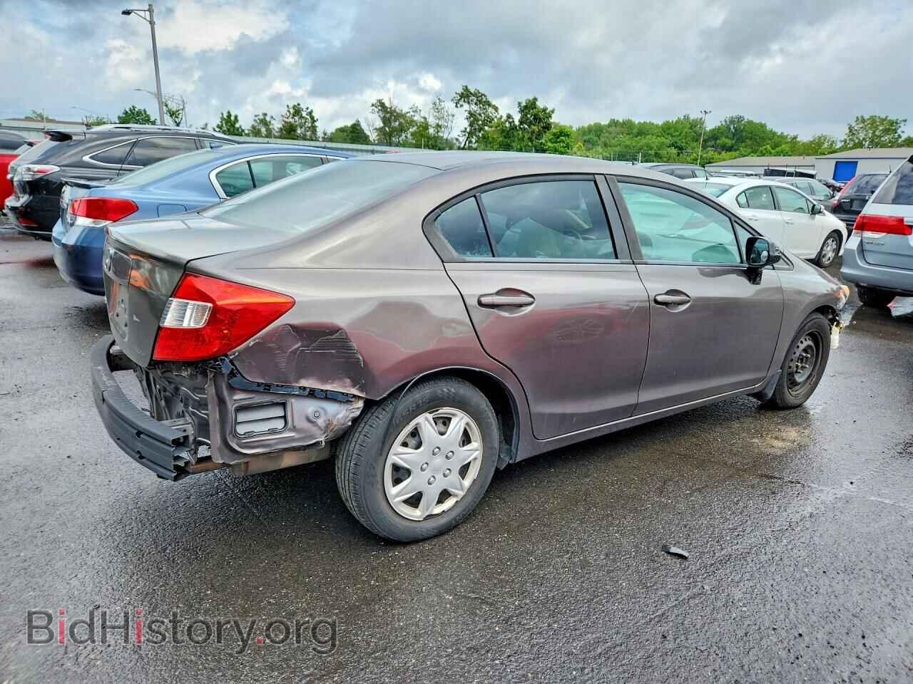 2012 HONDA CIVIC - VIN: 19XFB2F53CE068971 - Фото 3