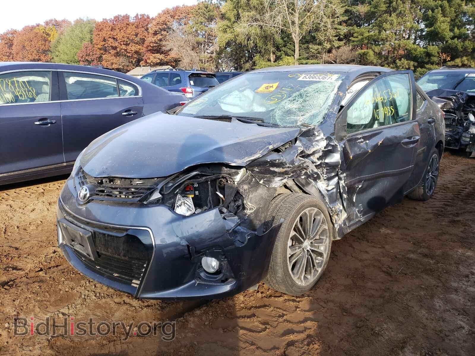 2014 TOYOTA COROLLA - VIN: 2T1BURHE9EC043136 - Фото 2