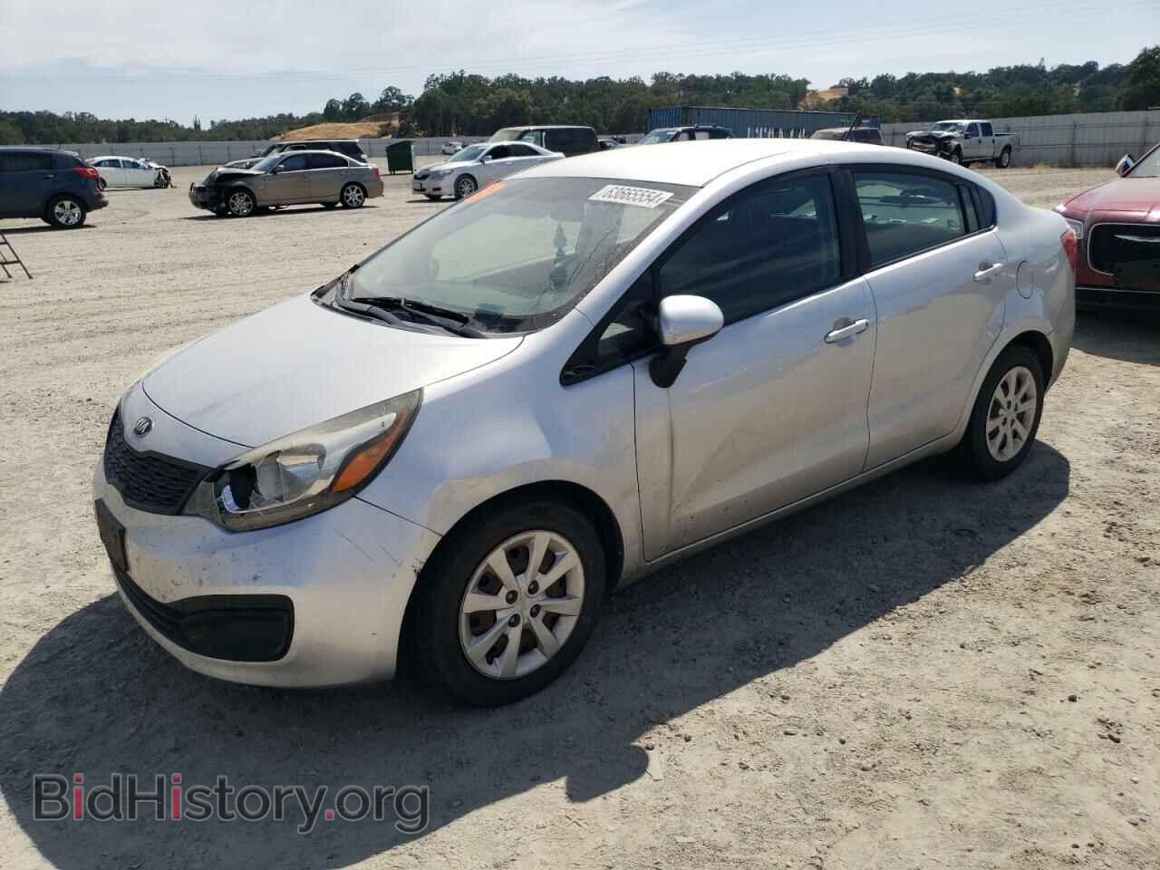 Photo KNADM4A38D6224123 - KIA RIO 2013