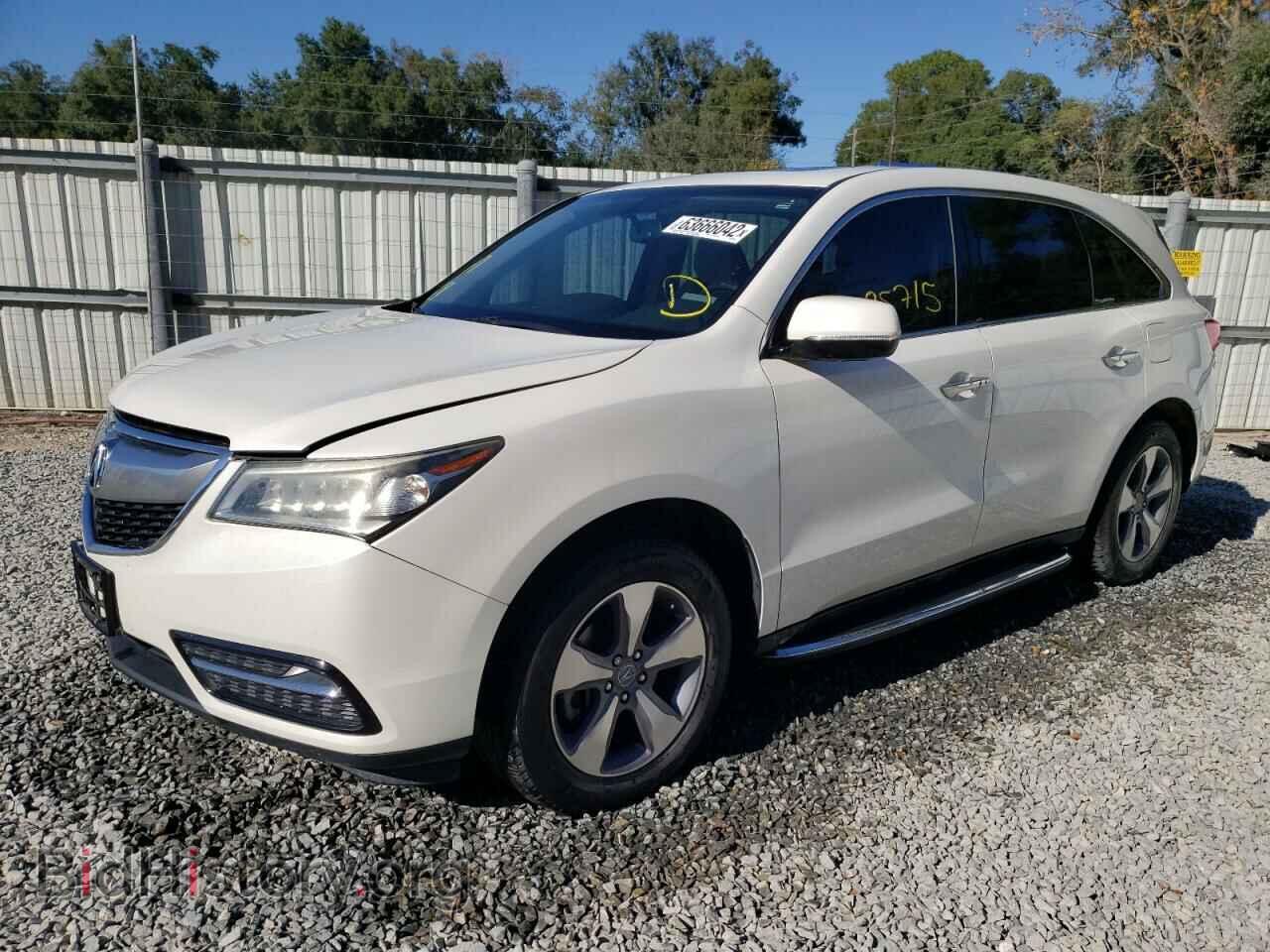 2014 ACURA MDX - VIN: 5FRYD3H20EB002935 - Фото 2