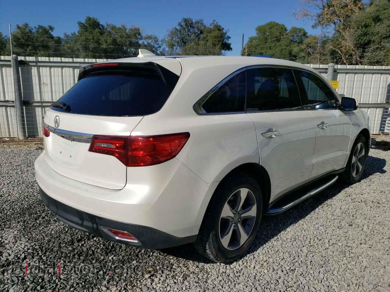 2014 ACURA MDX - VIN: 5FRYD3H20EB002935 - Фото 4