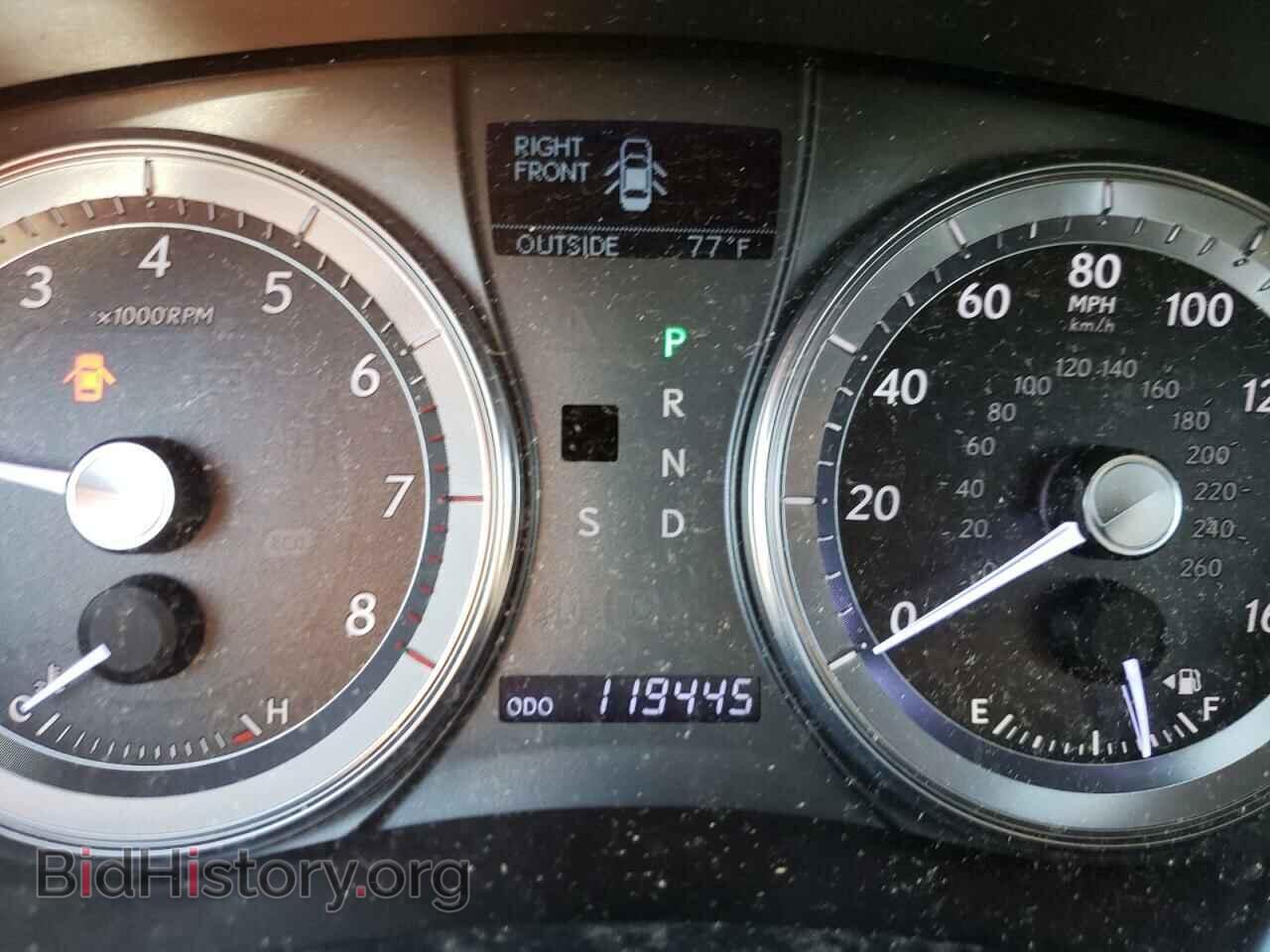 2012 LEXUS ES350 - VIN: JTHBK1EG4C2488567 - Фото 9