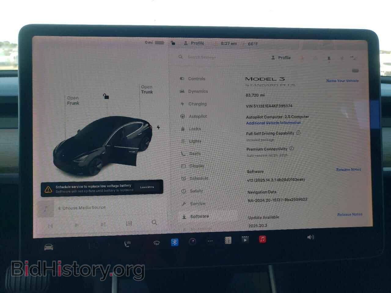 2019 TESLA MODEL 3 - VIN: 5YJ3E1EA4KF395374 - Photo 9