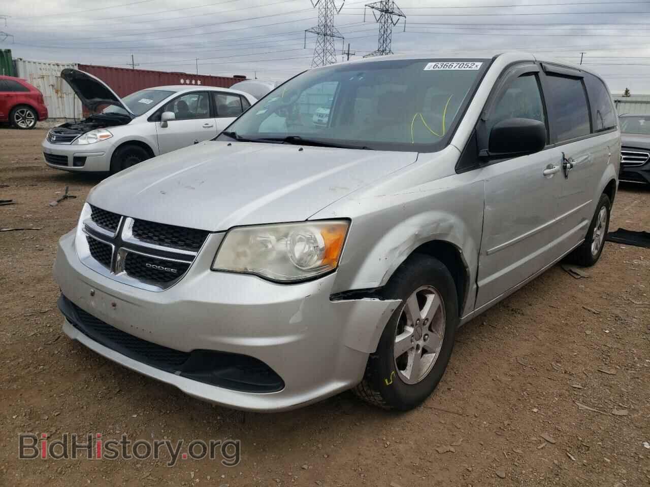 2011 DODGE CARAVAN - VIN: 2D4RN4DGXBR715032 - Фото 2
