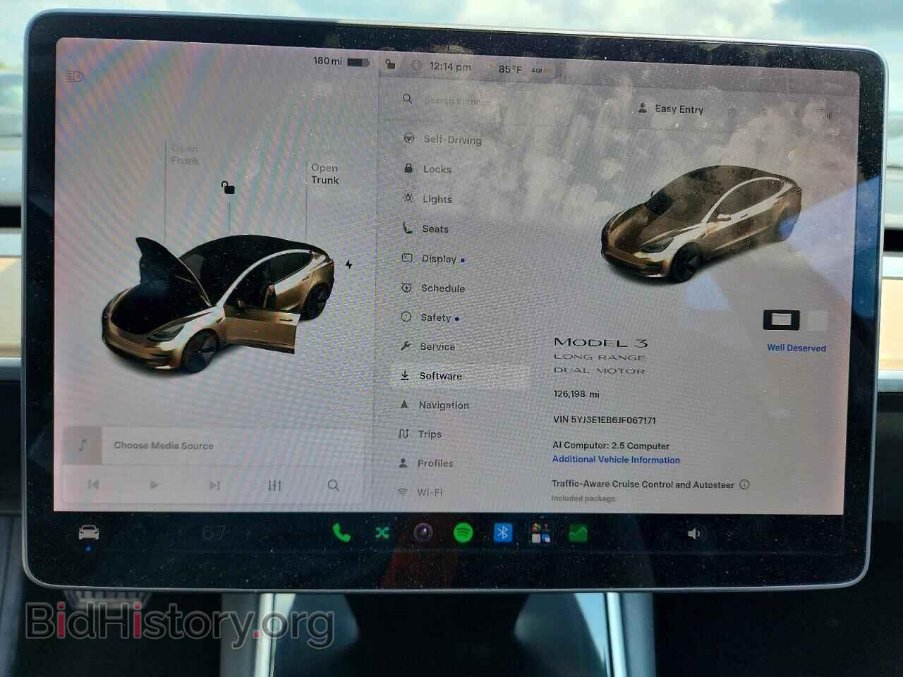 2018 TESLA MODEL 3 - VIN: 5YJ3E1EB6JF067171 - Фото 9