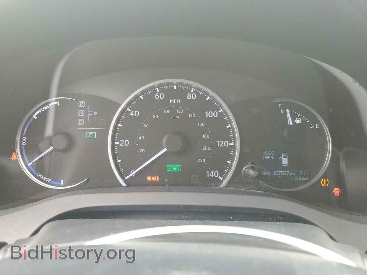 2013 LEXUS CT 200 - VIN: JTHKD5BH9D2141641 - Фото 9