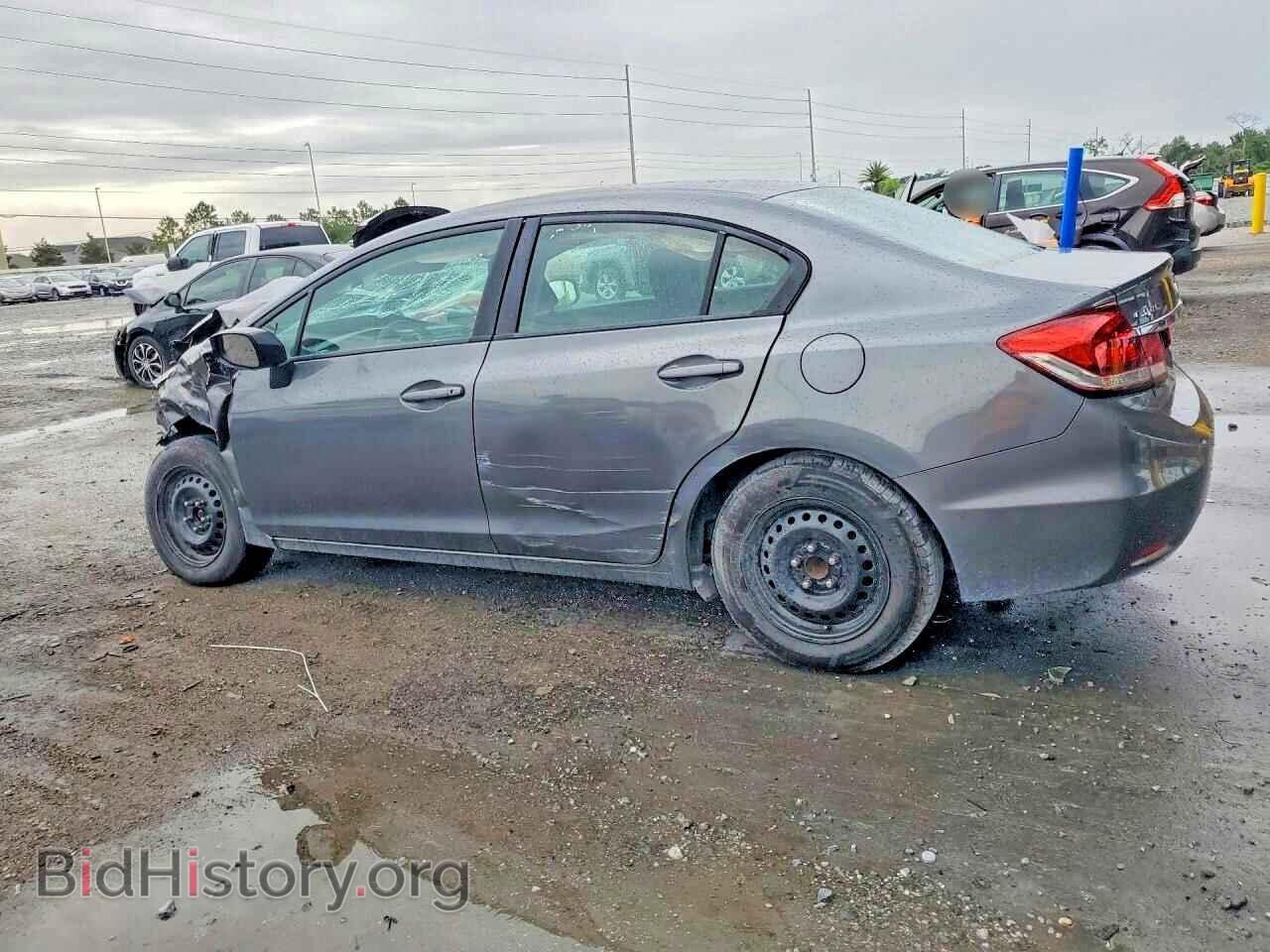 2013 HONDA CIVIC - VIN: 19XFB2F53DE041190 - Фото 2