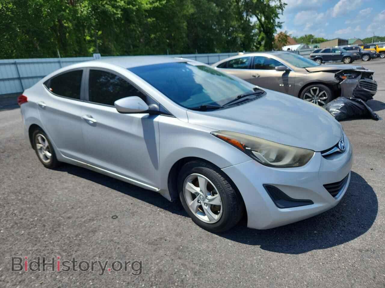 2014 HYUNDAI ELANTRA - VIN: KMHDH4AE4EU090194 - Фото 4