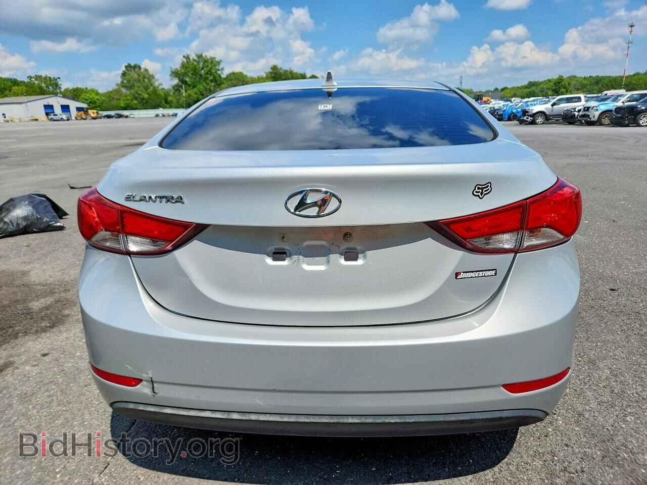 2014 HYUNDAI ELANTRA - VIN: KMHDH4AE4EU090194 - Фото 6