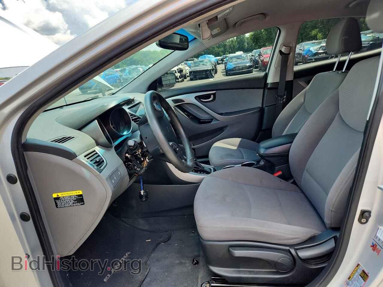 2014 HYUNDAI ELANTRA - VIN: KMHDH4AE4EU090194 - Фото 7