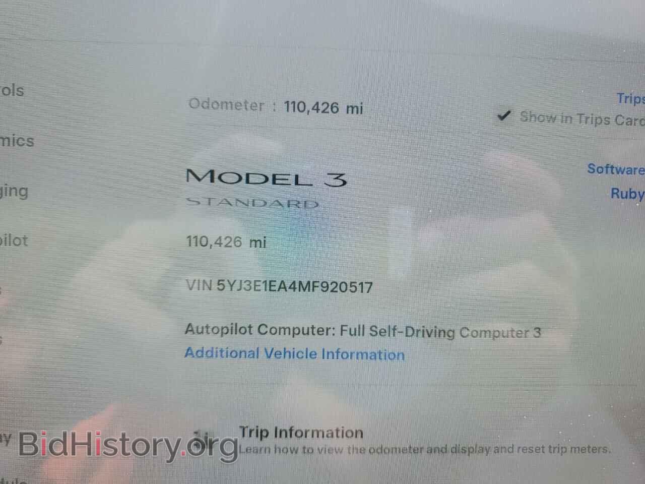 2021 TESLA MODEL 3 - VIN: 5YJ3E1EA4MF920517 - Photo 9