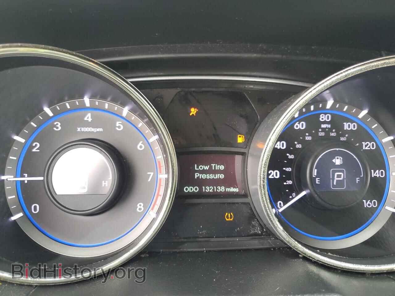 2012 HYUNDAI SONATA - VIN: 5NPEC4AC5CH458346 - Фото 9