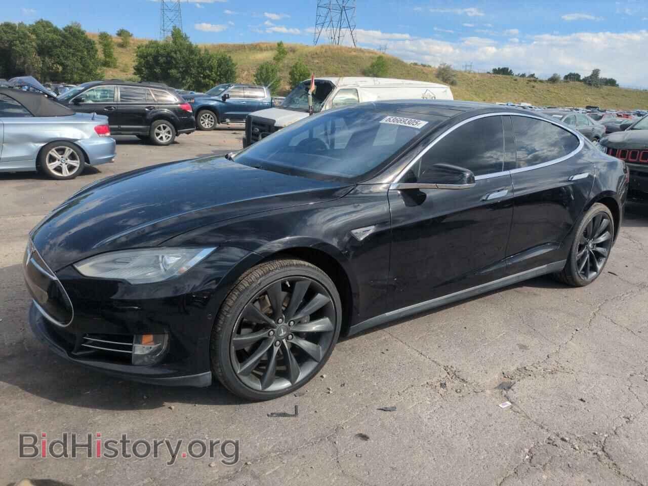 Photo 5YJSA1H21FF085880 - TESLA MODEL S 2015