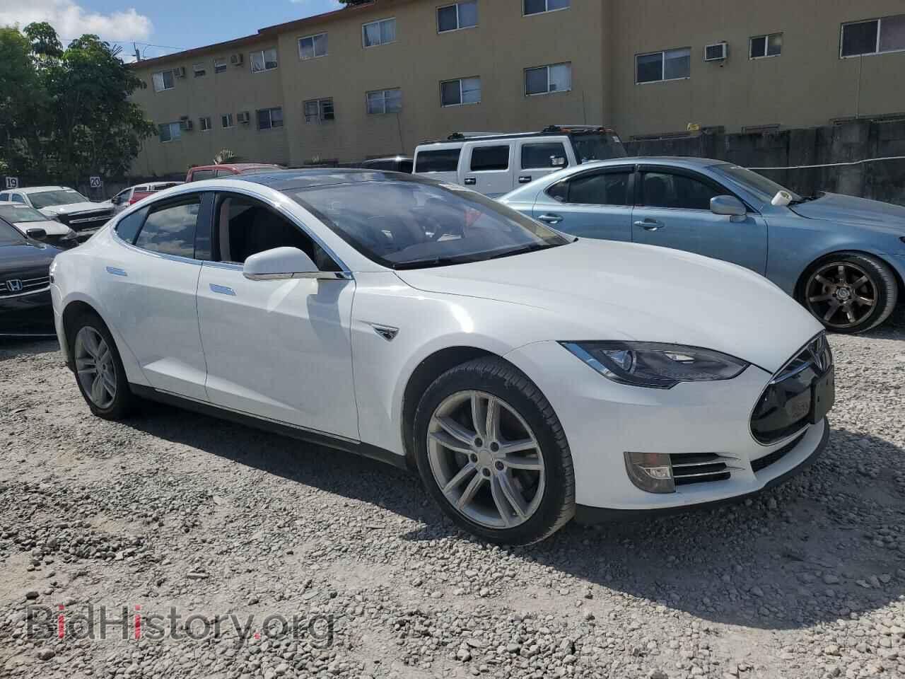2014 TESLA MODEL S - VIN: 5YJSA1H14EFP52835 - Photo 4