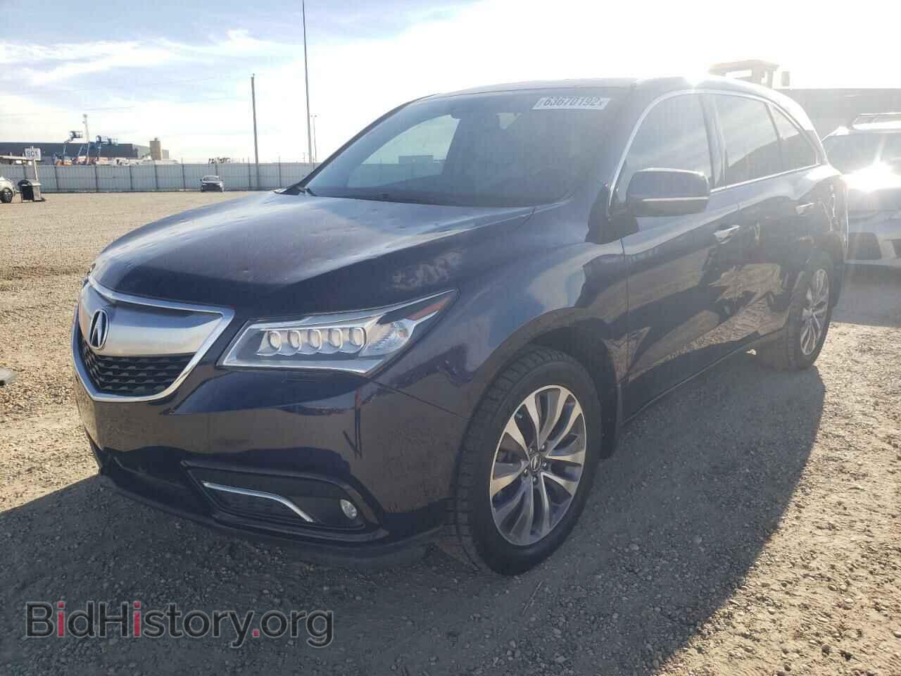 2014 ACURA MDX - VIN: 5FRYD4H47EB504557 - Фото 2