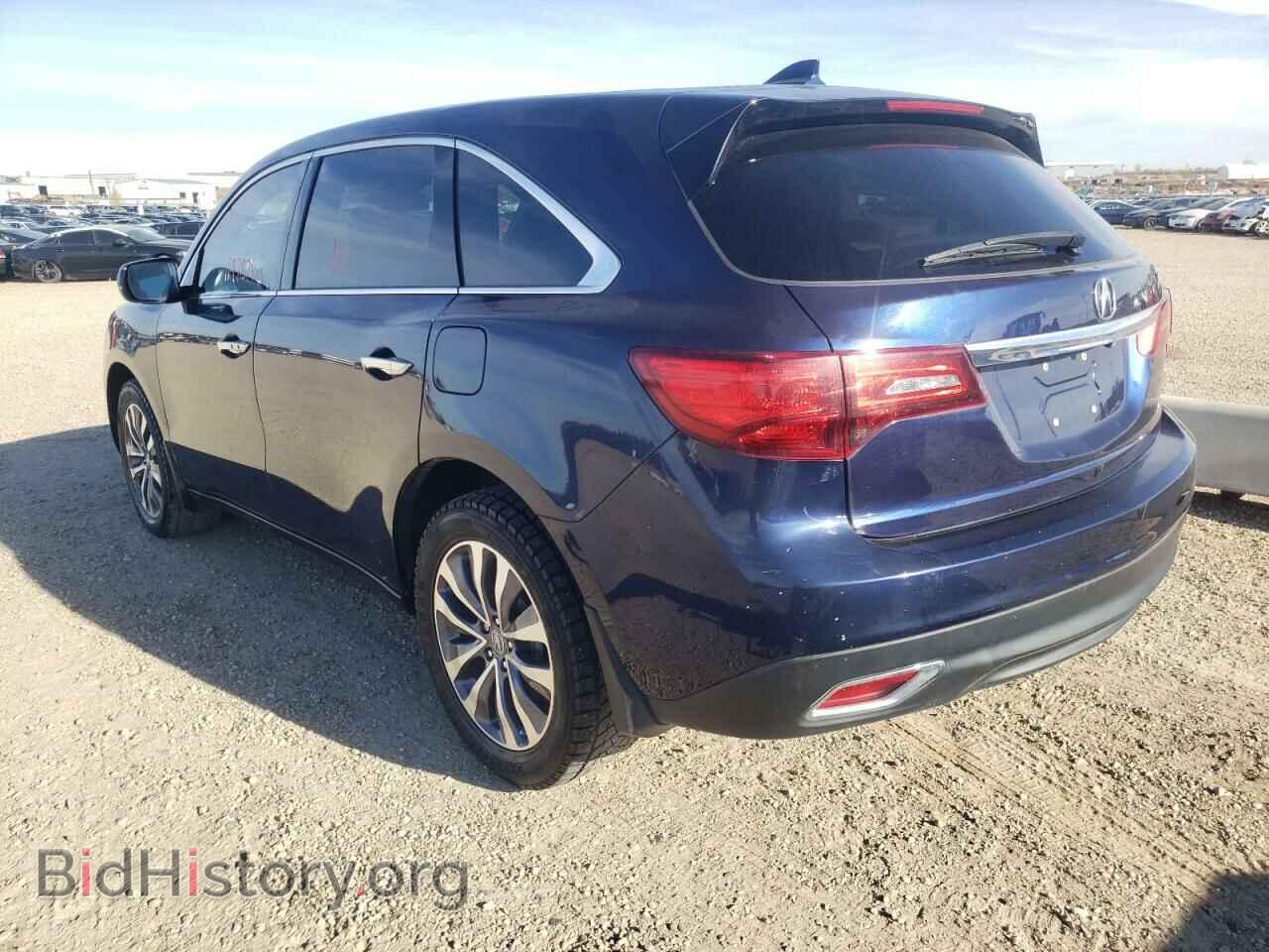 2014 ACURA MDX - VIN: 5FRYD4H47EB504557 - Фото 3