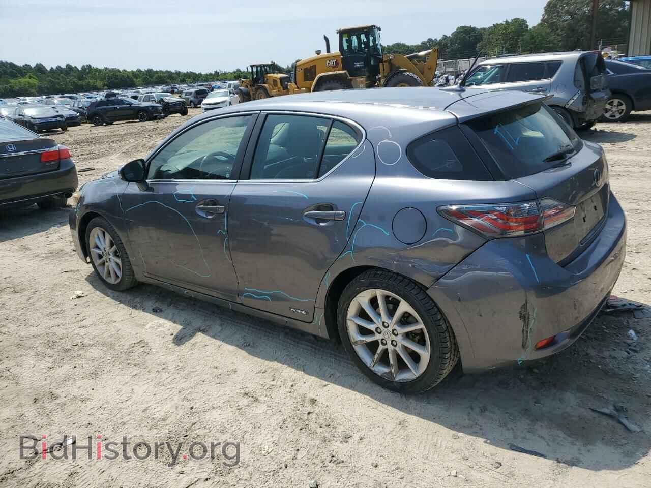 2012 LEXUS CT 200 - VIN: JTHKD5BH0C2103987 - Фото 2