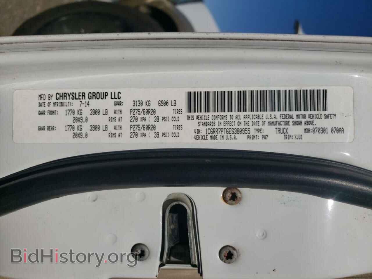 2014 RAM 1500 - VIN: 1C6RR7PT6ES380955 - Фото 10
