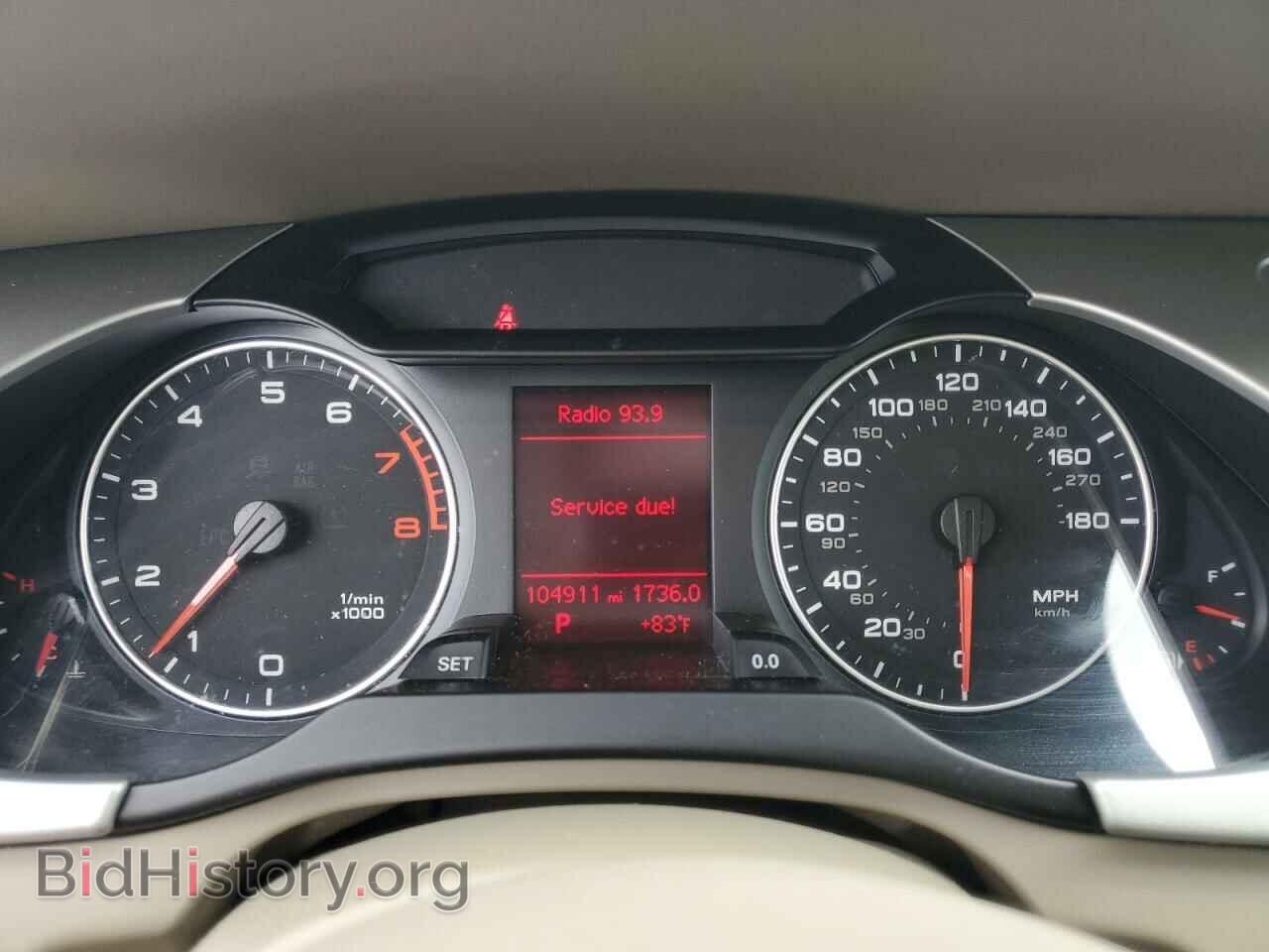 2012 AUDI A4 - VIN: WAUBFAFL2CA114625 - Photo 9