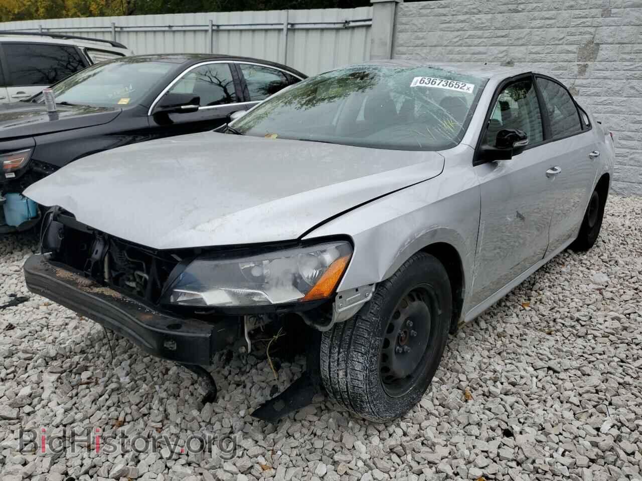 2013 VOLKSWAGEN PASSAT - VIN: 1VWAP7A37DC000600 - Фото 2
