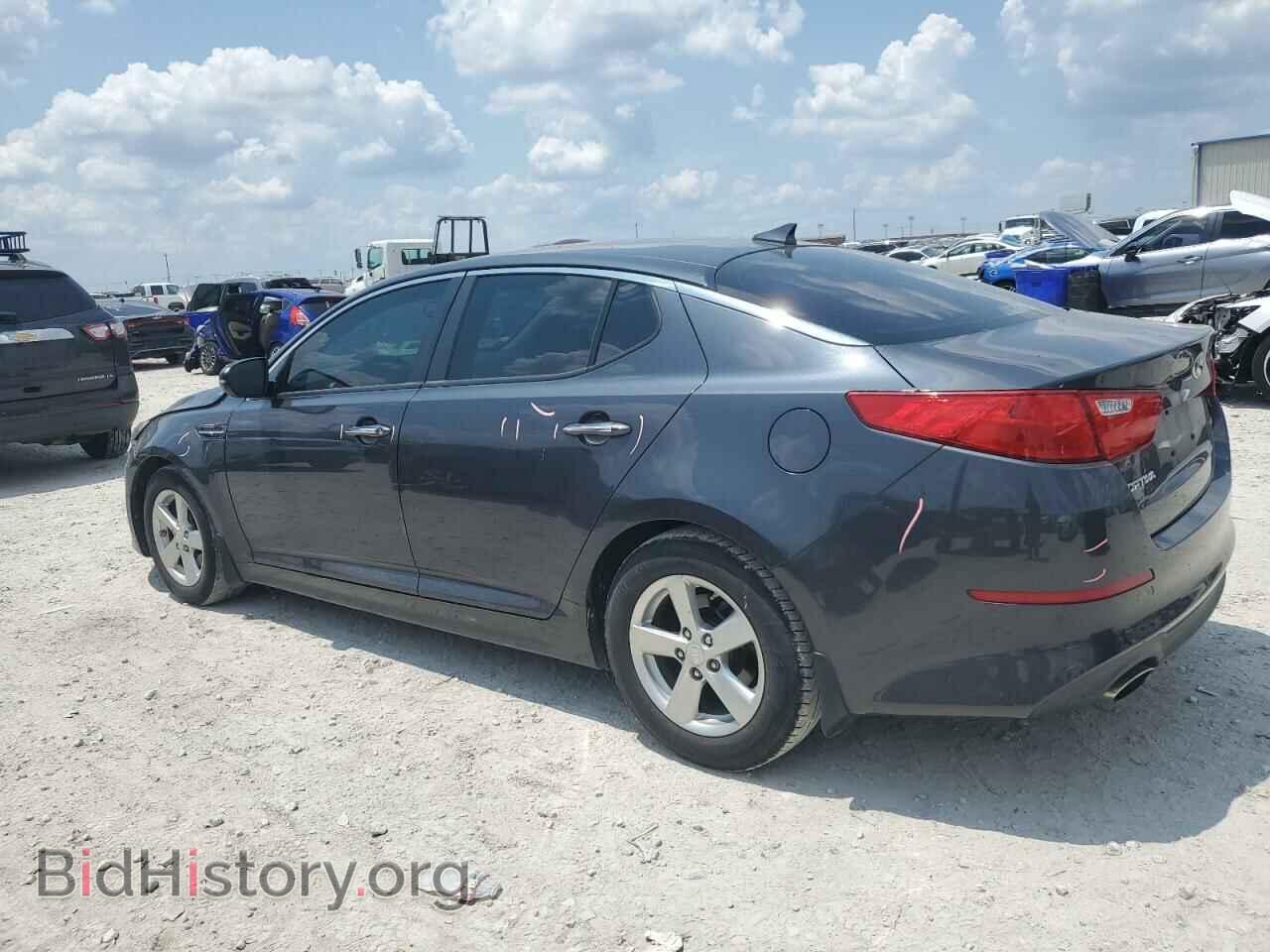 2015 KIA OPTIMA - VIN: KNAGM4A75F5631101 - Фото 2