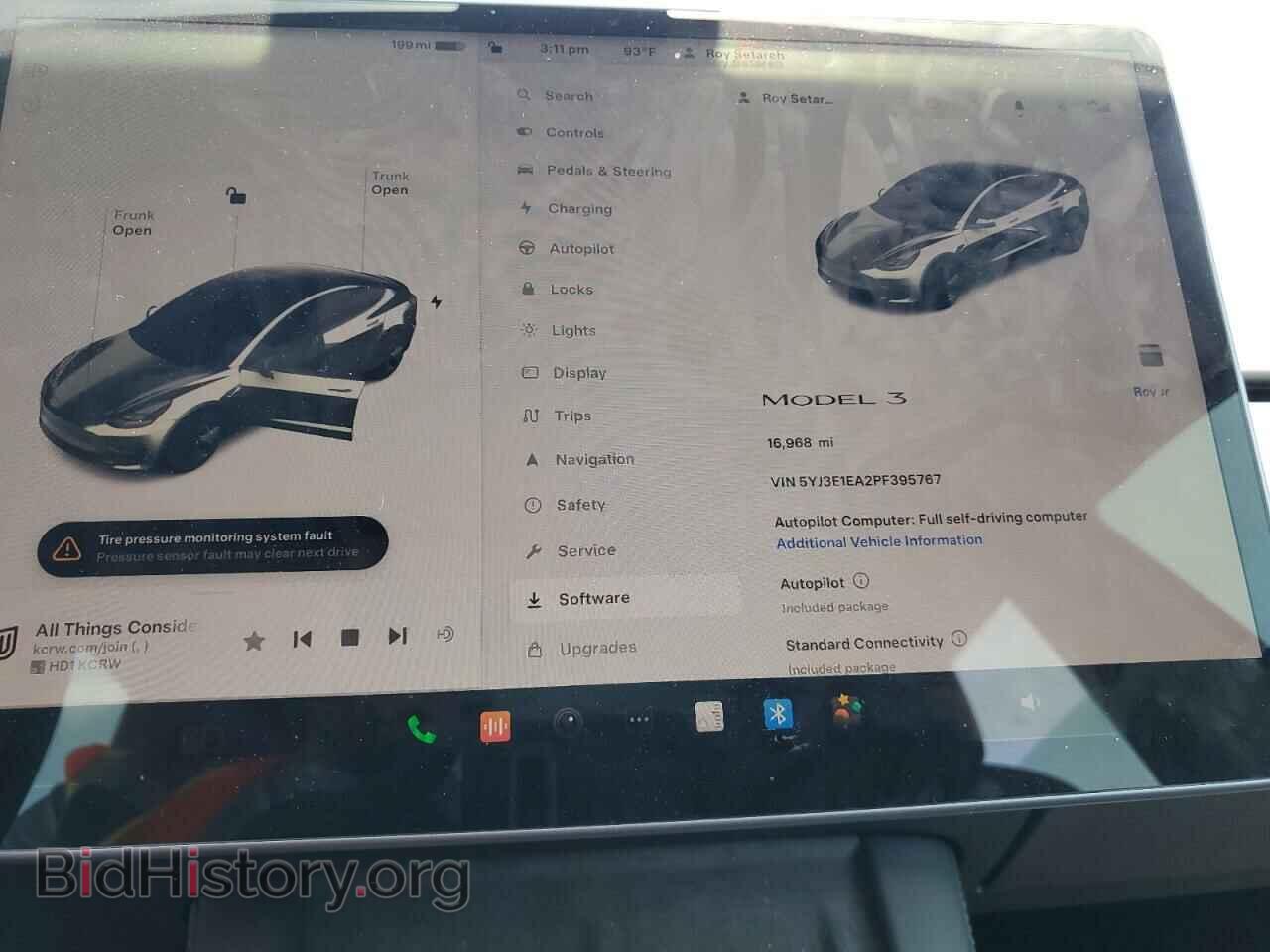2023 TESLA MODEL 3 - VIN: 5YJ3E1EA2PF395767 - Photo 9
