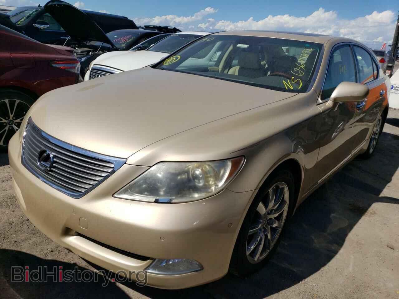 2007 LEXUS LS460 - VIN: JTHBL46F075038827 - Фото 2