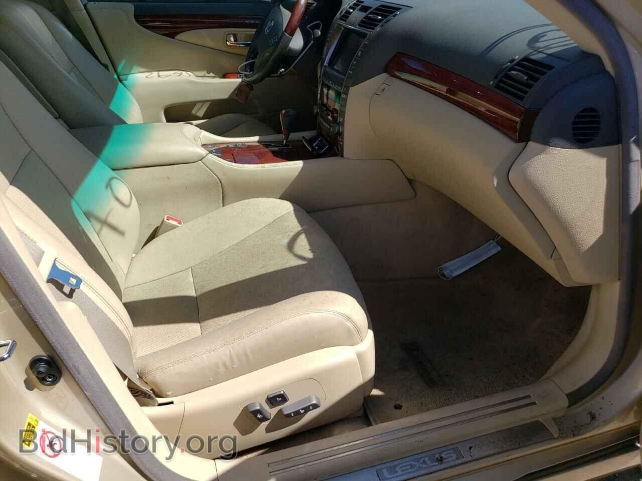 2007 LEXUS LS460 - VIN: JTHBL46F075038827 - Фото 5