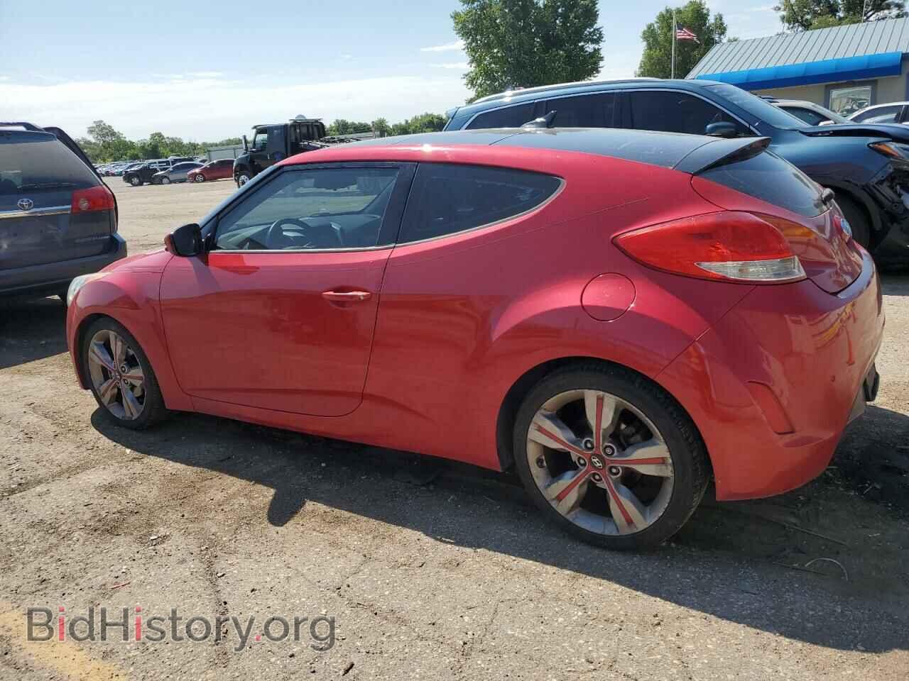 2013 HYUNDAI VELOSTER - VIN: KMHTC6AD4DU101562 - Фото 2