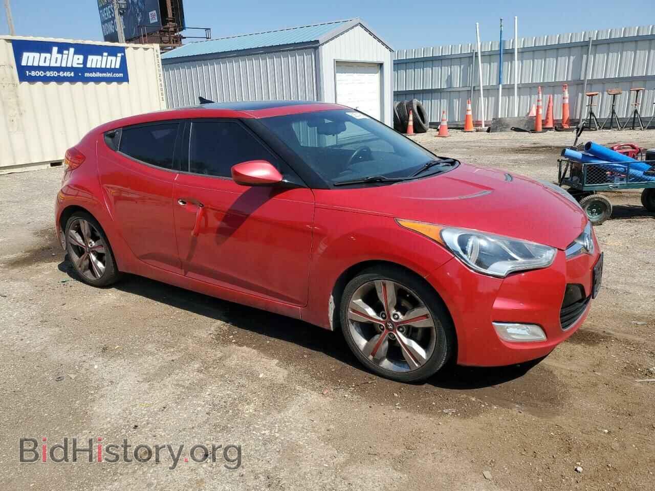 2013 HYUNDAI VELOSTER - VIN: KMHTC6AD4DU101562 - Фото 4