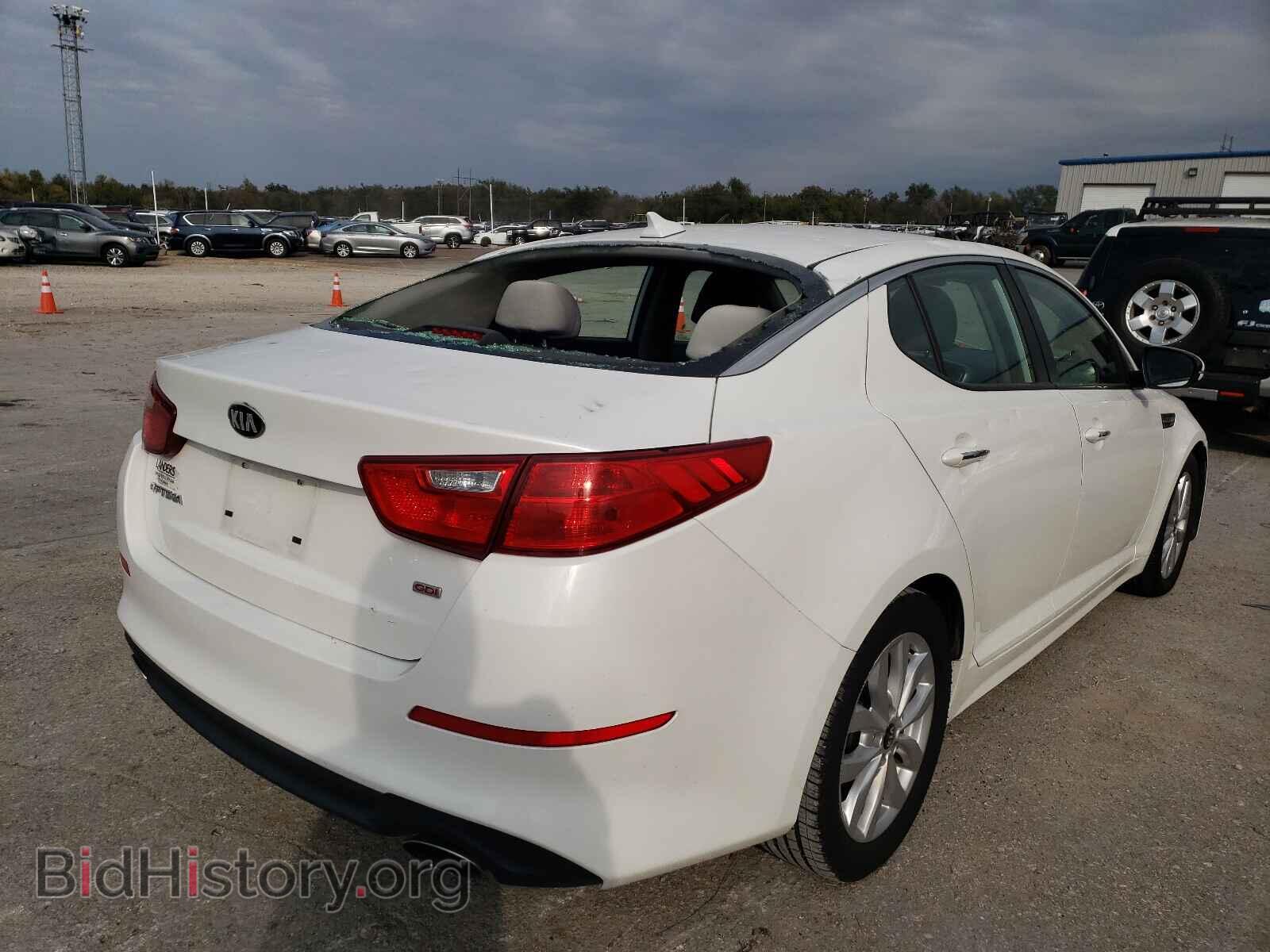 2015 KIA OPTIMA - VIN: KNAGM4A70F5620684 - Фото 4