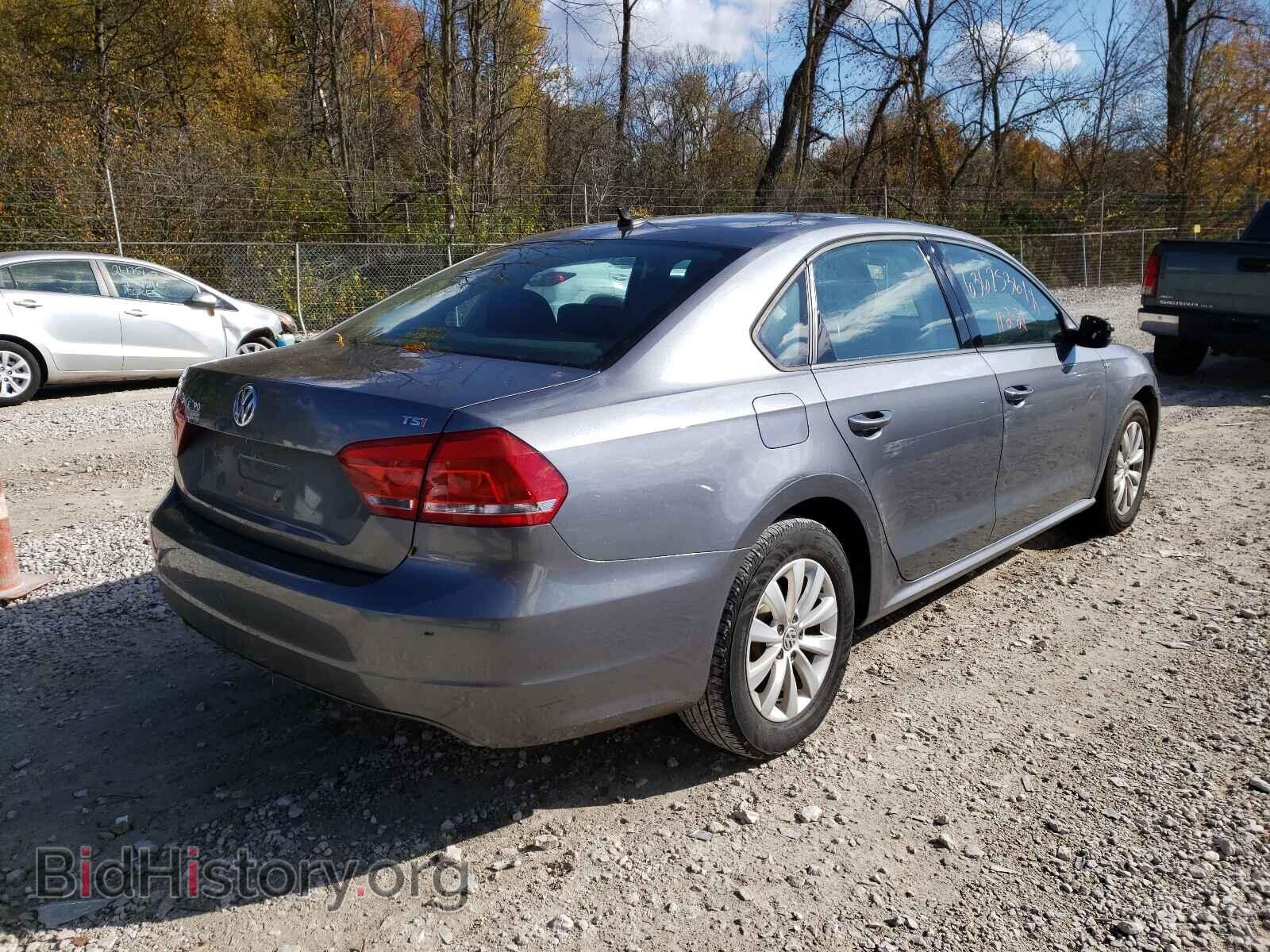 2014 VOLKSWAGEN PASSAT - VIN: 1VWAT7A39EC093696 - Фото 4