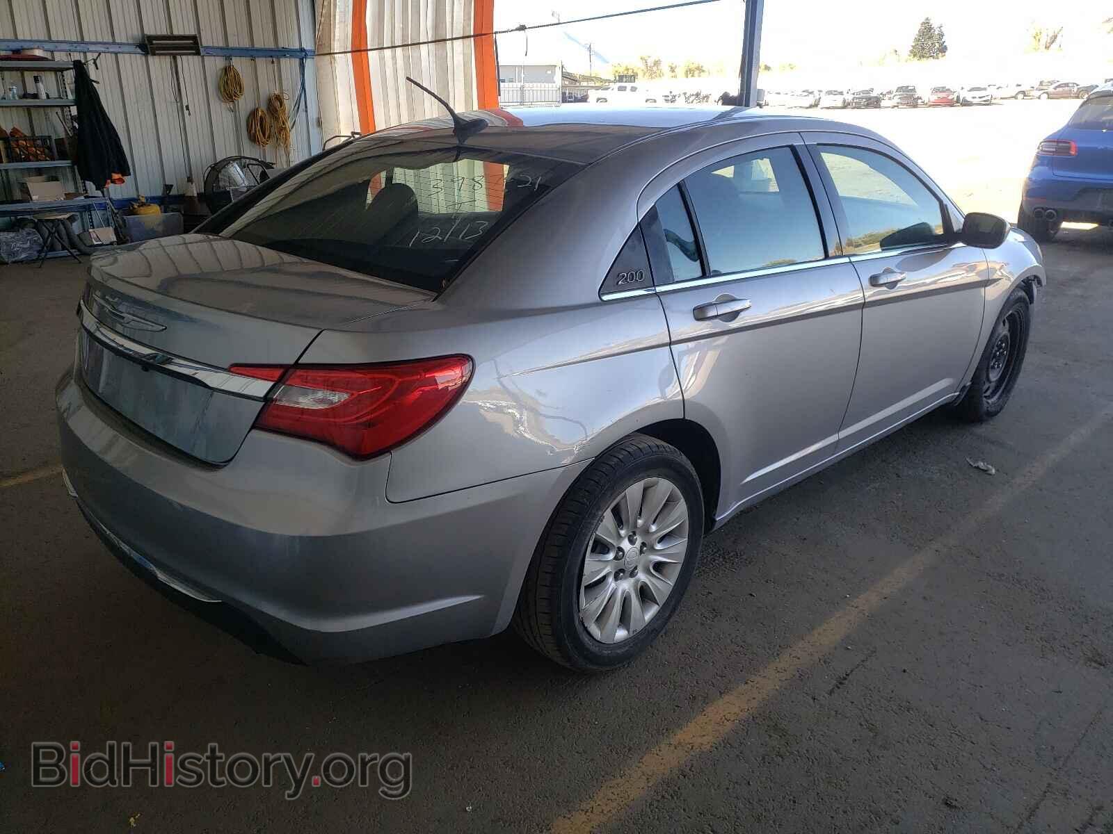 2014 CHRYSLER 200 - VIN: 1C3CCBAB2EN231044 - Фото 4