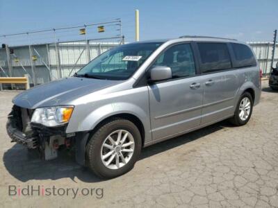 2016 Dodge CARAVAN SXT, silver — VIN 2C4RDGCG0GR226116, Copart