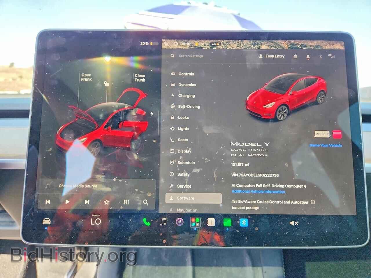 2024 TESLA MODEL Y - VIN: 7SAYGDEE5RA222736 - Photo 9