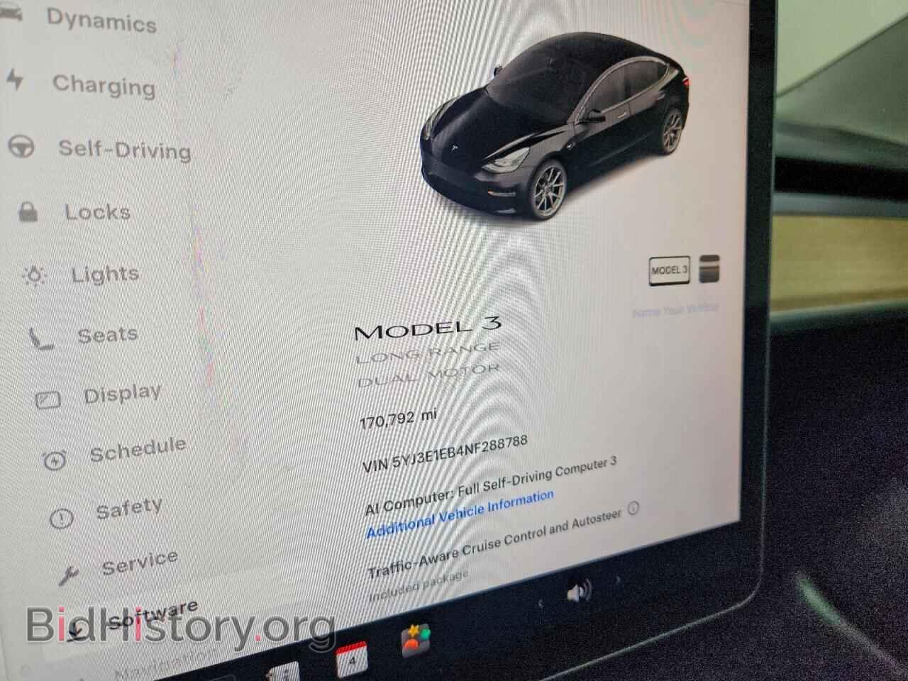 2022 TESLA MODEL 3 - VIN: 5YJ3E1EB4NF288788 - Фото 9
