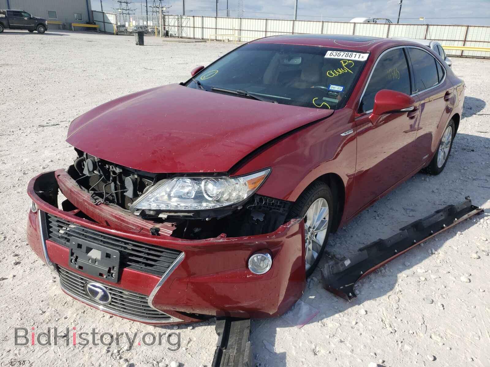 2014 LEXUS ES300 - VIN: JTHBW1GG4E2060101 - Фото 2