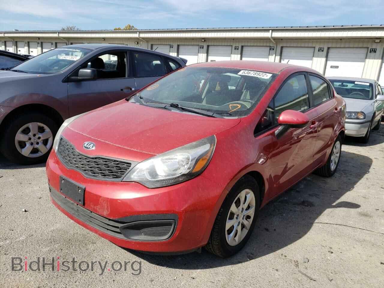 2014 KIA RIO - VIN: KNADM4A36E6385202 - Фото 2