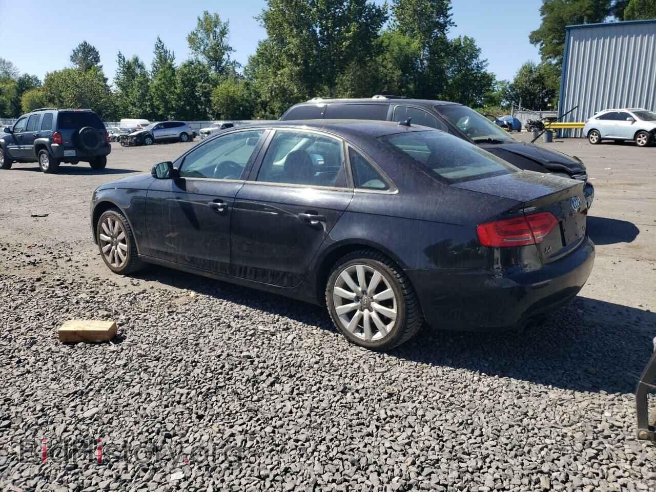 2012 AUDI A4 - VIN: WAUBFAFL3CN009469 - Фото 2